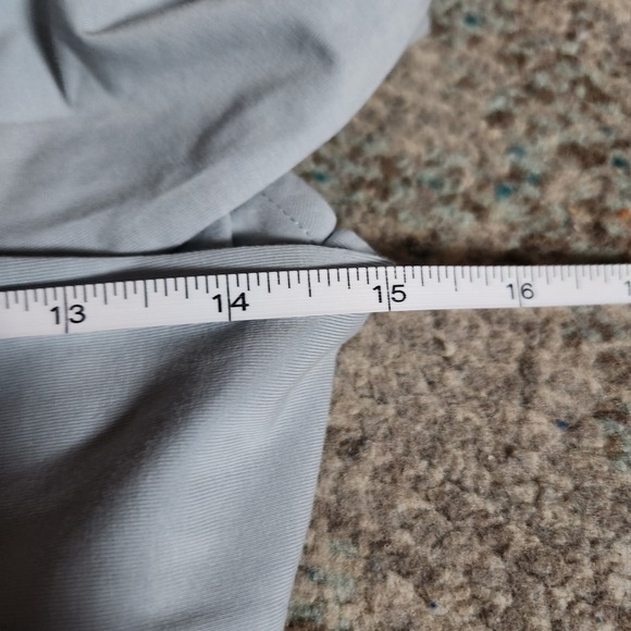 By The Way Ruched Twist Bodice Bodycon Mini Dress Light Blue Size XS - Picture 5 of 7